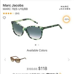 Marc Jacobs Sunglasses